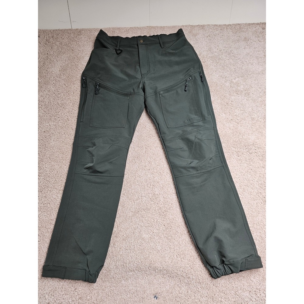 Baerskin Tactical Cargo Pants Mens Green Quick Dry Stretch Water Repellent NWT